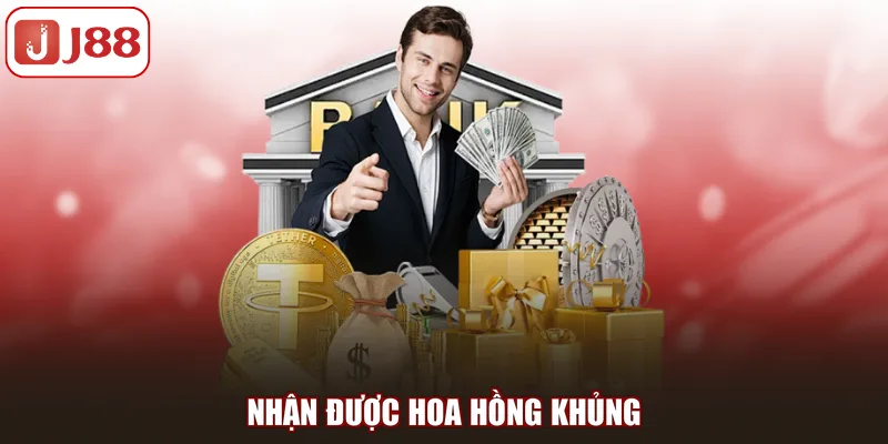 Nhận được hoa hồng khủng